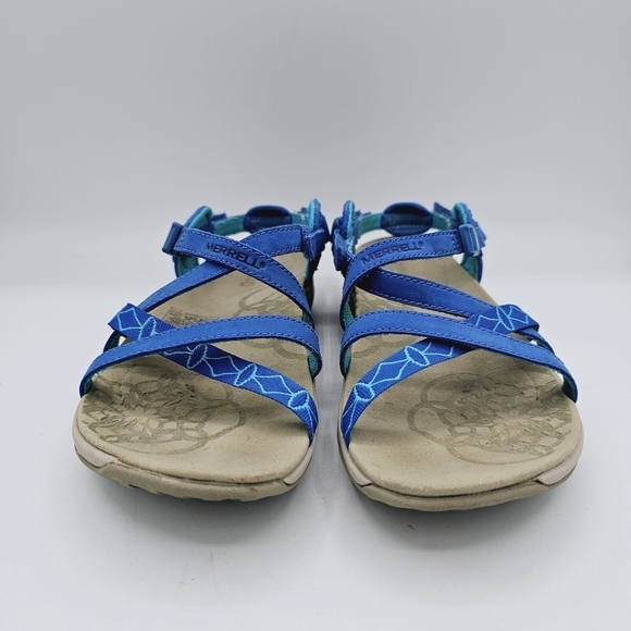Merrell Victoria Blue Women's Performance Sandals, size 6 - Picture 10 of 12
